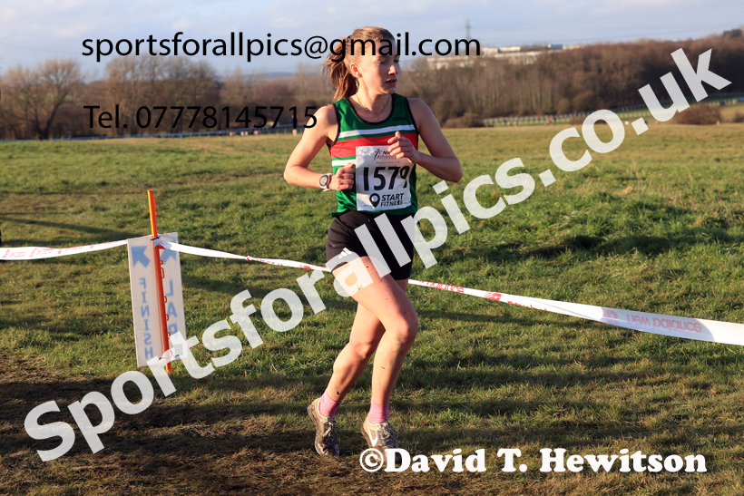 Senior Womens 2026 Northern Cross Country Champs., Pontefract Racecourse, Pontefract. Photo: David T. Hewitson/Sports for All Pics